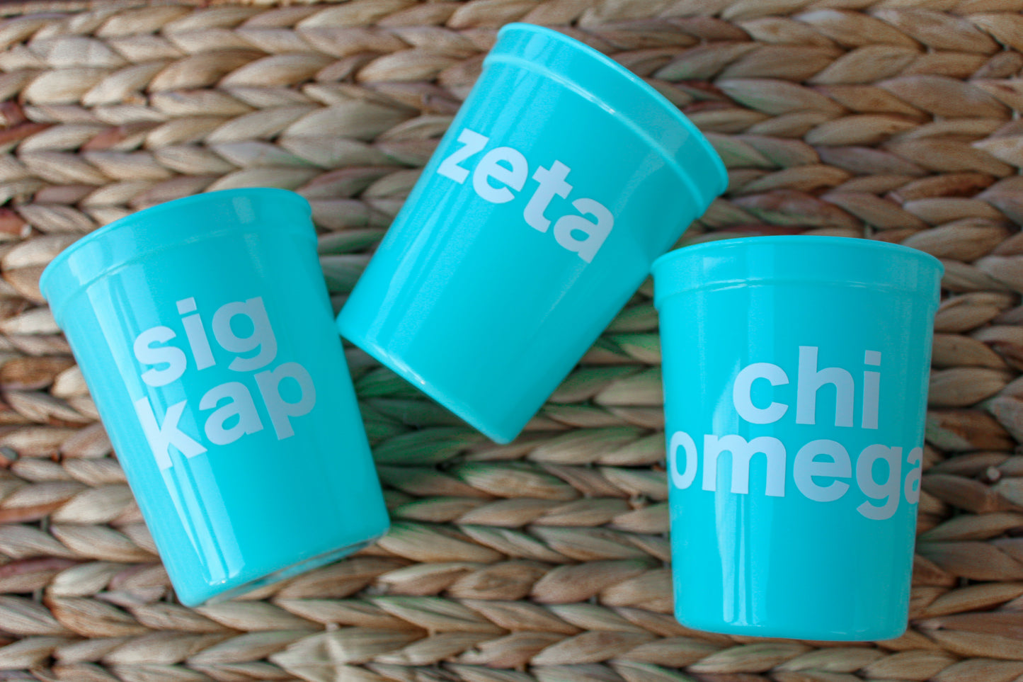 Blue Sorority Cup