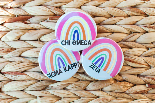 Rainbow Soroity Pin